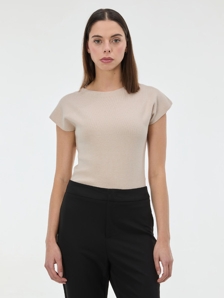 Orsay ORSAY Bézs női ujjatlan pulóver