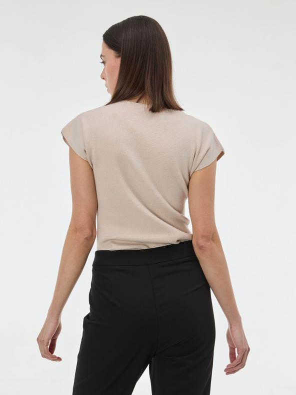 Orsay ORSAY Bézs női ujjatlan pulóver