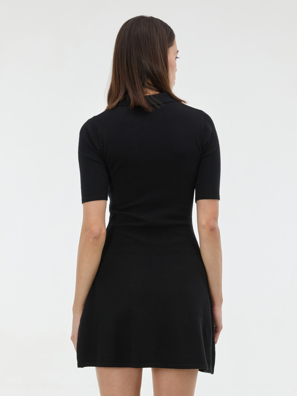 Orsay ORSAY fekete női kötött ruha