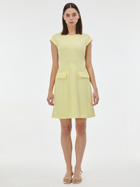 Orsay ORSAY Sárga női térdig érő ruha
