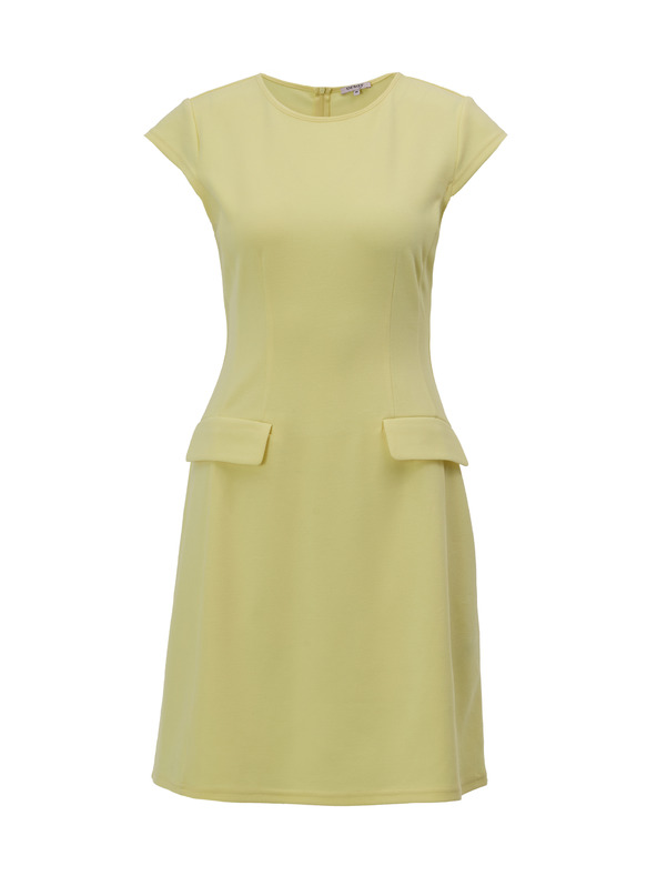 Orsay ORSAY Sárga női térdig érő ruha