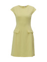 Orsay ORSAY Sárga női térdig érő ruha