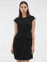 Orsay ORSAY fekete női térdig érő ruha