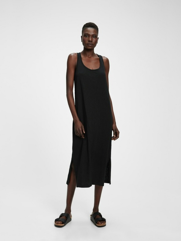 GAP Bavlněné midi šaty GAP