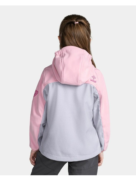 Kilpi Szürke és rózsaszínű női softshell dzseki Kilpi RAVIA-J