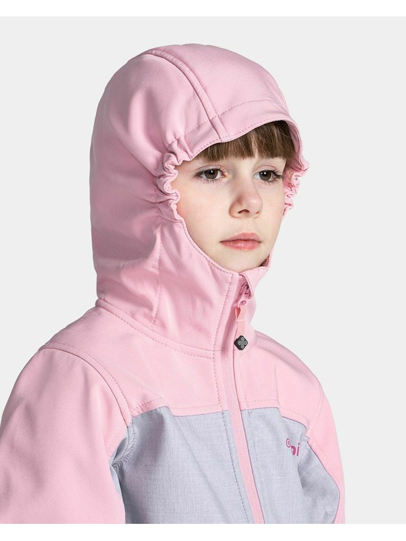 Kilpi Szürke és rózsaszínű női softshell dzseki Kilpi RAVIA-J