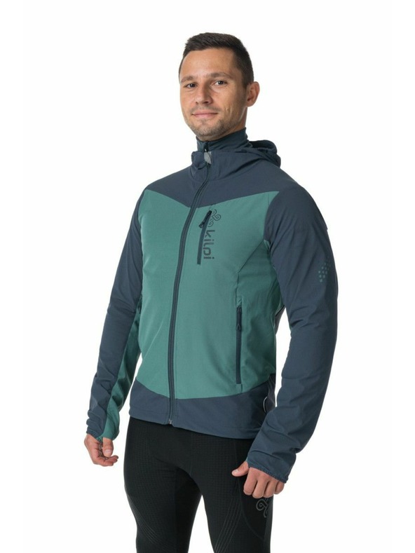 Kilpi Sötétszürke férfi softshell futódzseki Kilpi Balans-M