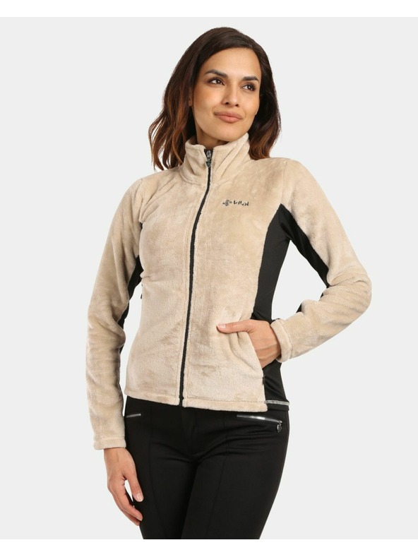 Kilpi Női gyapjú pulóver Kilpi SKATHI-W Bézs női fleece pulóver