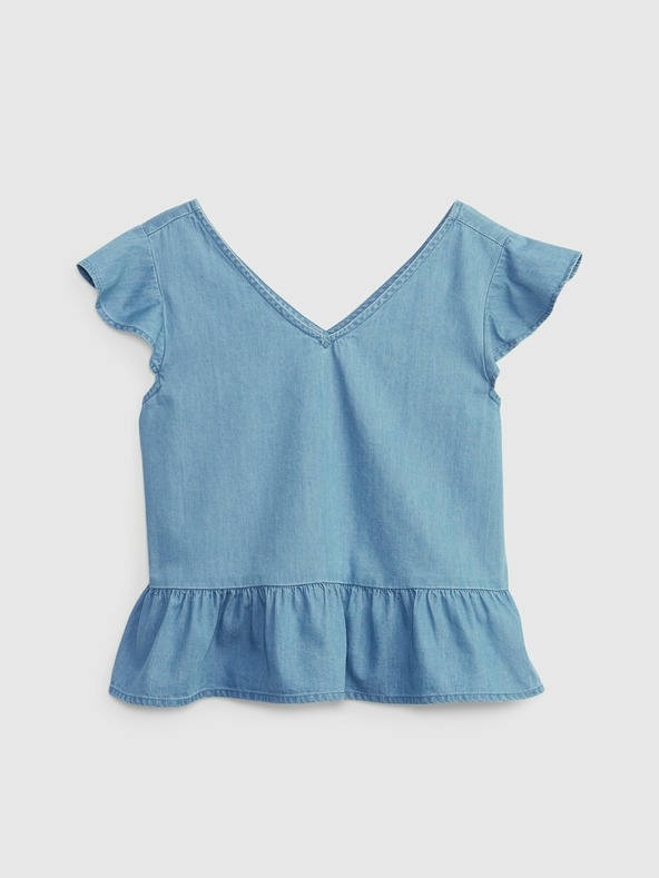GAP Gyerek pamut peplum top GAP