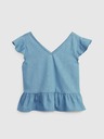 GAP Gyerek pamut peplum top GAP