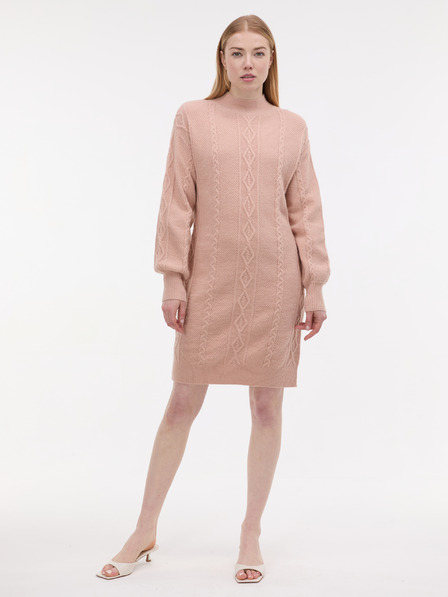 Orsay ORSAY Világos rózsaszín női kötött ruha