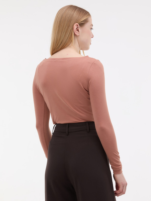 Orsay ORSAY világos barna női hosszú újjú póló