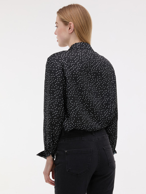 Orsay ORSAY fekete mintás női blúz