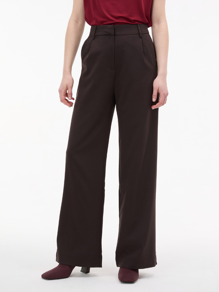 Orsay ORSAY Sötétbarna női bő szárú nadrág