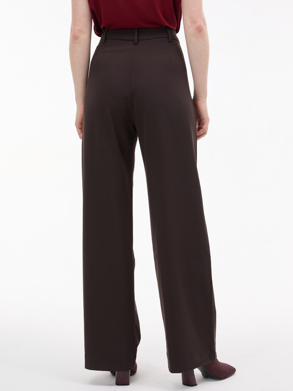 Orsay ORSAY Sötétbarna női bő szárú nadrág
