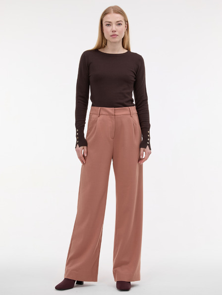 Orsay ORSAY Világosbarna női bő szárú nadrág