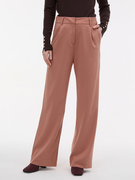 Orsay ORSAY Világosbarna női bő szárú nadrág