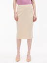 Orsay ORSAY Krémszínű női ceruzaszoknya csíkkal
