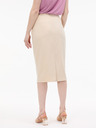Orsay ORSAY Krémszínű női ceruzaszoknya csíkkal