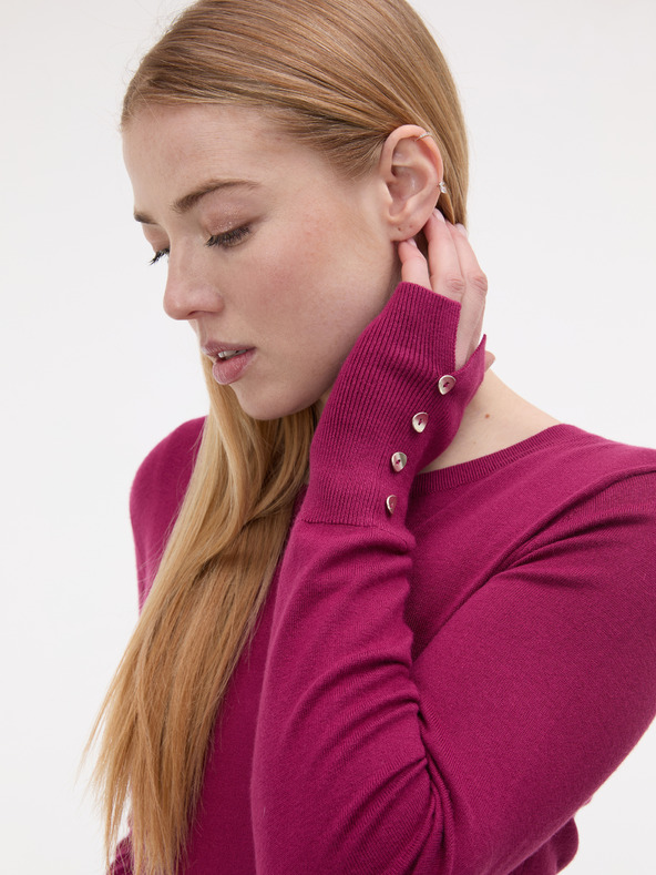 Orsay ORSAY Bordó női pulóver