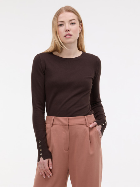 Orsay ORSAY Sötétbarna női pulóver