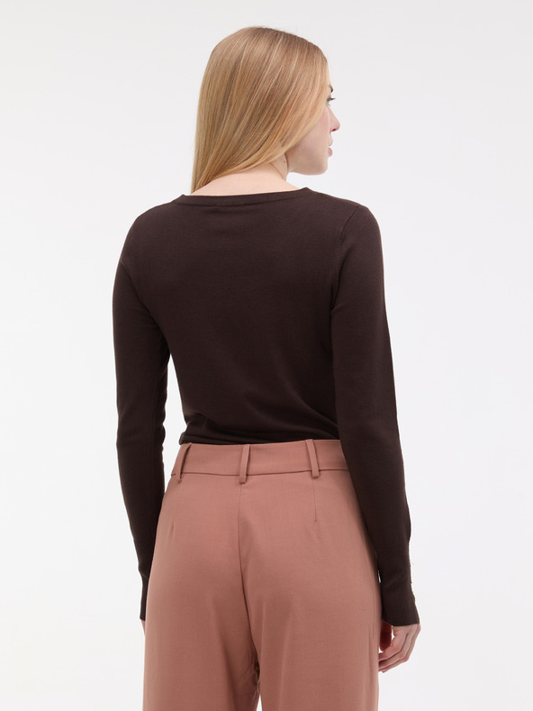 Orsay ORSAY Sötétbarna női pulóver