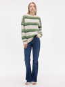 Orsay ORSAY Zöld csíkos női pulóver