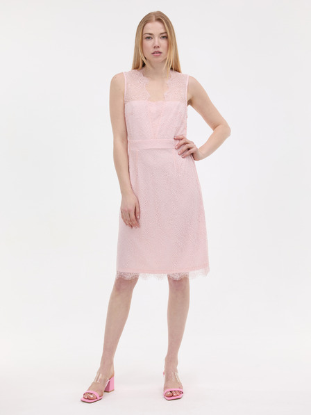 Orsay ORSAY Világos rózsaszín női csipkeruha