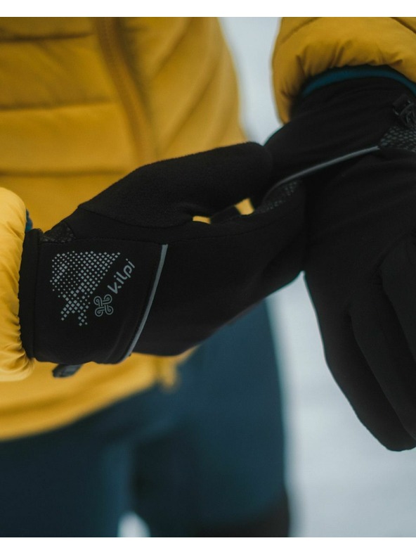 Kilpi Fekete unisex kesztyű Kilpi DRAG