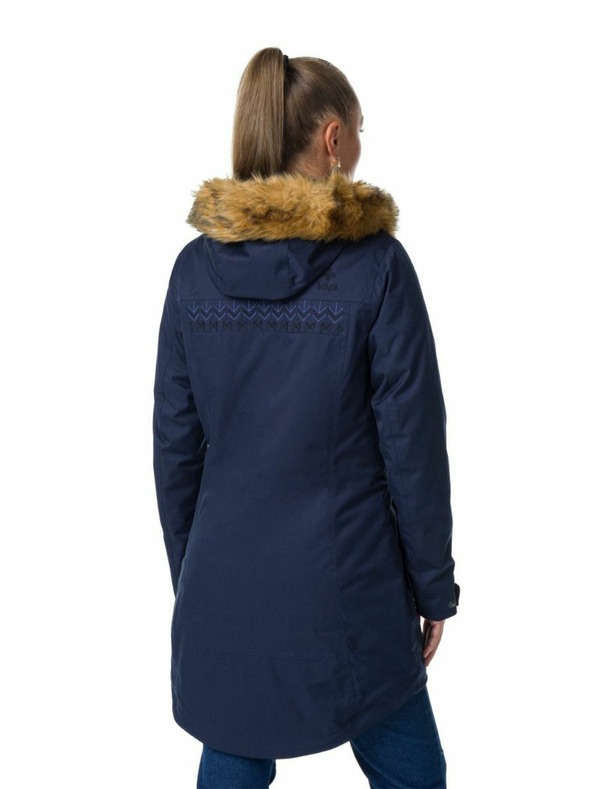 Kilpi Fekete női télikabát Kilpi PERU-W