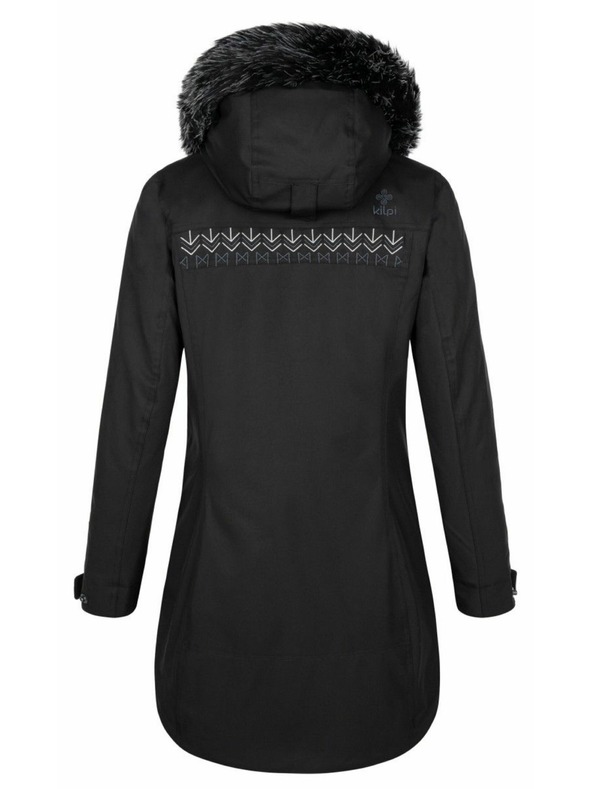 Kilpi Fekete női télikabát Kilpi PERU-W