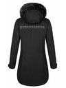 Kilpi Fekete női télikabát Kilpi PERU-W