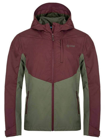 Kilpi Khaki és bordó színű férfi outdoor dzseki Kilpi SONNA-M