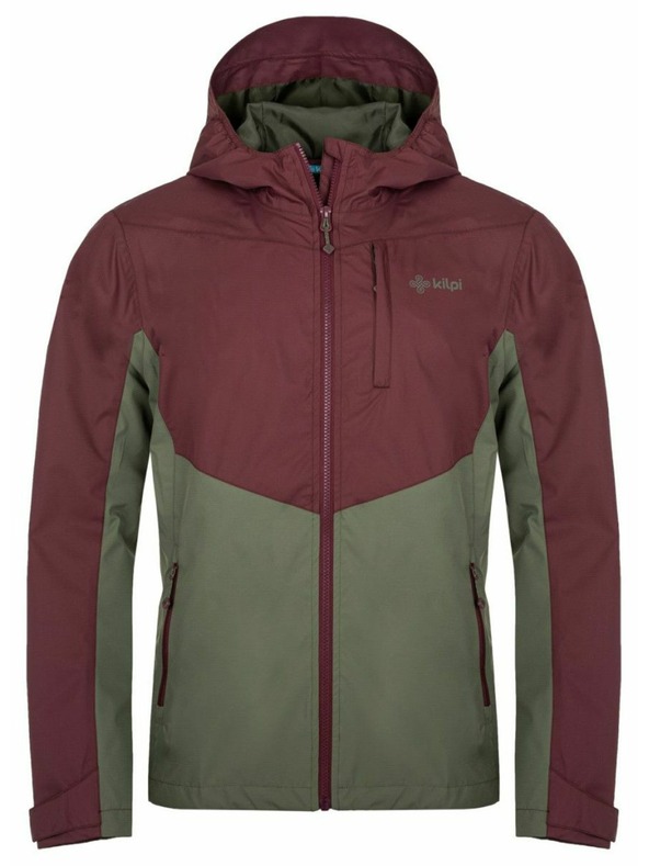 Kilpi Khaki és bordó színű férfi outdoor dzseki Kilpi SONNA-M
