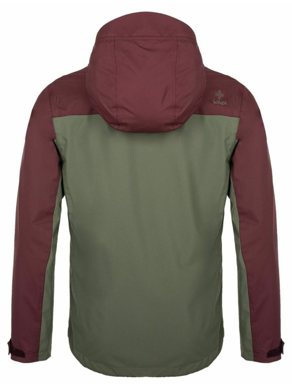Kilpi Khaki és bordó színű férfi outdoor dzseki Kilpi SONNA-M