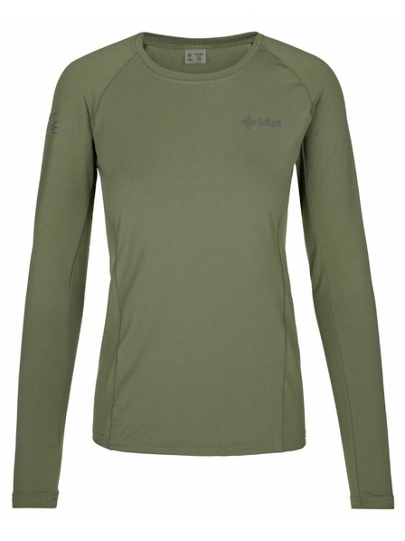 Kilpi Khaki színű női funkcionális póló Kilpi LINA