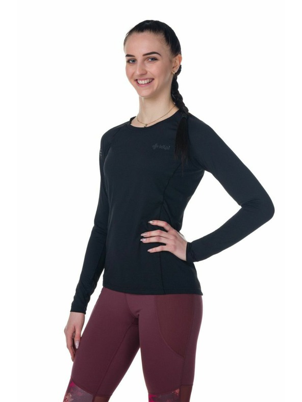 Kilpi Khaki színű női funkcionális póló Kilpi LINA