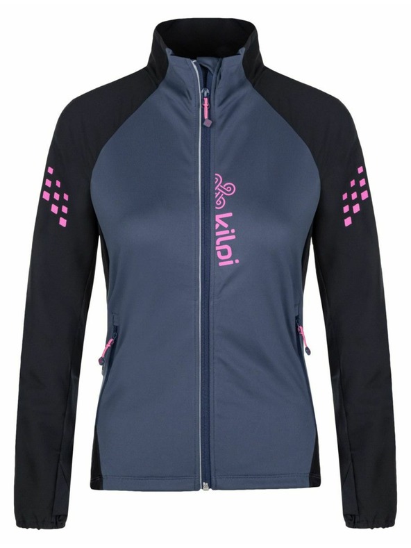 Kilpi Fekete és szürke női sportdzseki Kilpi Nordim