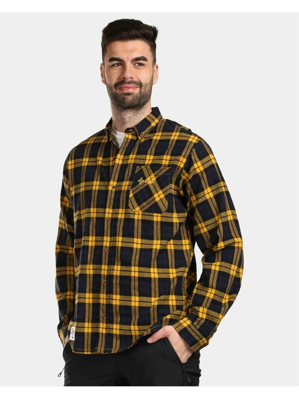 Kilpi Férfi sport flanel póló Kilpi FLANNY-M Sárga