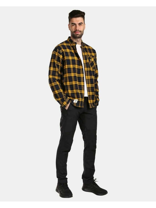 Kilpi Férfi sport flanel póló Kilpi FLANNY-M Sárga