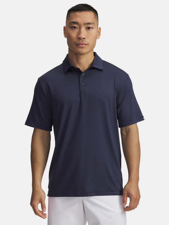 Under Armour Férfi póló Under Armour UA Plyoff 3.0 Stripe Polo LB-BLU