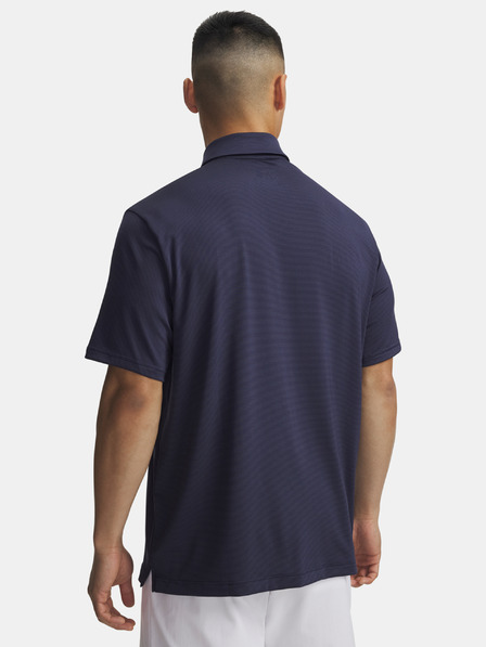 Under Armour Férfi póló Under Armour UA Plyoff 3.0 Stripe Polo LB-BLU