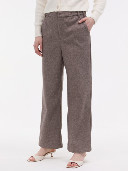 Orsay ORSAY Világosbarna női bő szárú nadrág