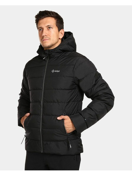 Kilpi Fekete férfi szigetelt kabát Kilpi Tasha-M
