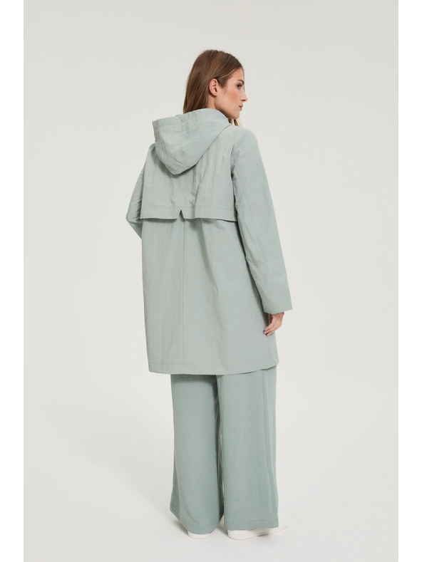 Moodo Parka dzseki olívazöld Moodo