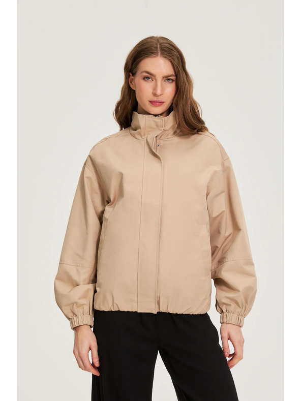 Moodo Dzseki állónyakkal bézs Moodo