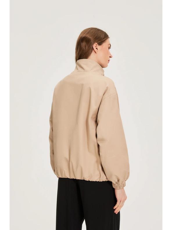 Moodo Dzseki állónyakkal bézs Moodo