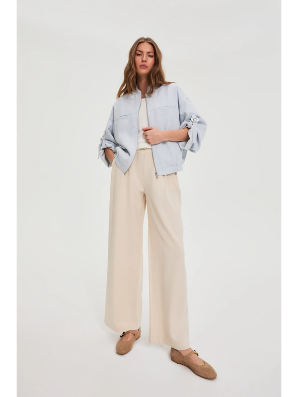 Moodo Dzseki feltekert ujjakkal világoskék Moodo