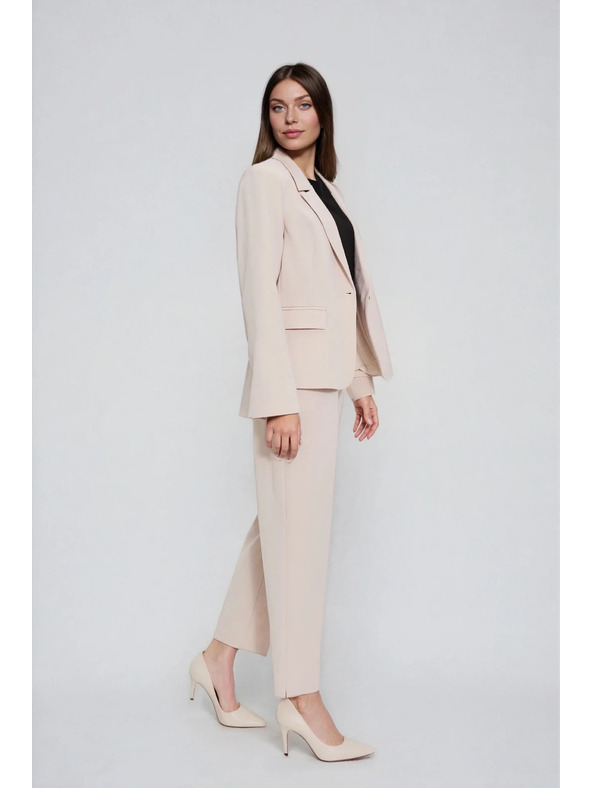 Moodo Cigaretta nadrág bézs Moodo