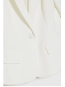 Moodo Egysoros fehér blazer Moodo